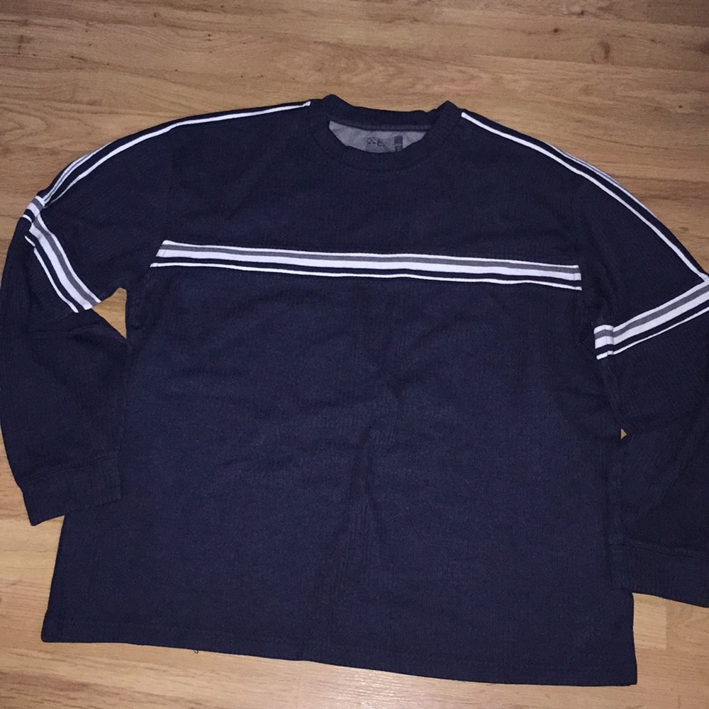 XG. L. Blue long sleeve.